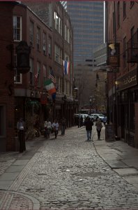 Straat in Boston