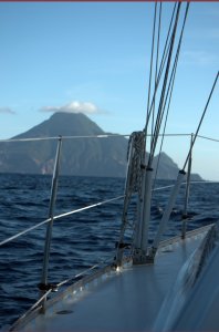 Saba vanaf boot