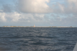 Klein Curaçao vanaf de zuidoost kant