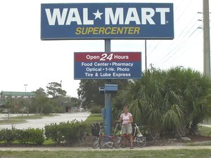 Walmart, een megasupermarkt
