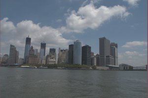 Manhattan vanaf het water