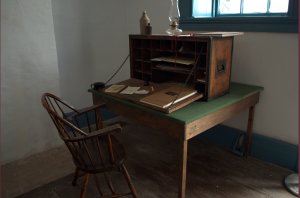 In Fort Ontario: de laptop van vroeger