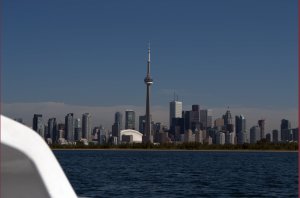 Skyline Toronto, toren is CN-tower