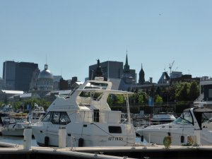 View op Montreal vanaf BDG