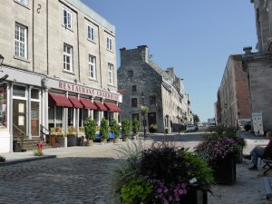 Mooie straat in Montreal