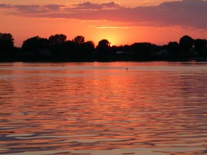 Ondergaande zon