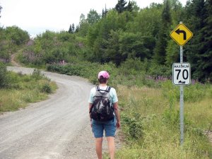 Wandelpad in La Grande Vallee