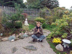 Ank in Japanse tuin