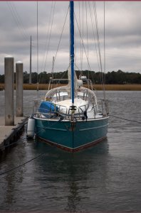 Bodyguard aan boatramp