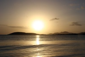 Ondergaande zon