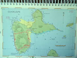 Route op kaartje