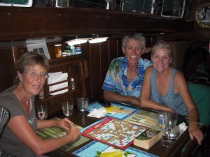 Scrabble in het Engels bij Sitatunga