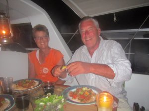 Avondeten op Bodyguard