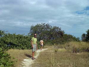 wandelen naar noordkant