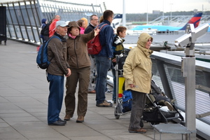 Panorama terras Schiphol