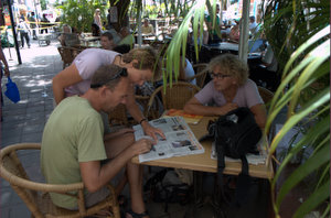 Op zoek naar het programma in de krant