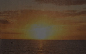 Ondergaande zon