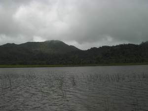 Meer bij Grand Etang