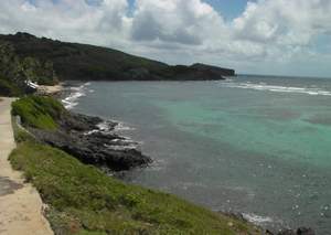Wandeling langs noordoostkust Bequia