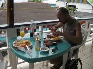 Lunch bij Captain Macks Bar & Galley