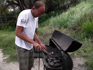Onze barbecueman