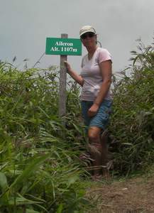 Keerpunt van onze wandeling