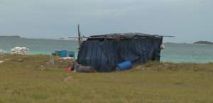 Tent van vissers
