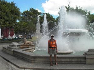 Fontein op Plaza de Las Delicias