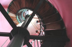Wenteltrap naar top vuurtoren