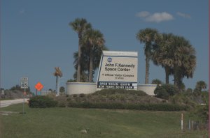 Kennedy Space Center nog 6 miles