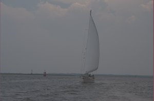 Flying Swan achter ons