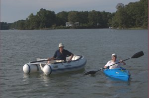 Ad en Wil in bijbootjes