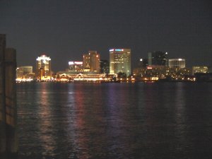 Norfolk by night