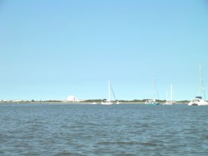 Bodyguard voor anker bij Cape May