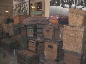 Bagage van immigranten