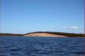 Kust voor Little Sodus Bay