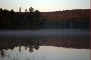 Canisbay Lake s ochtends vroeg